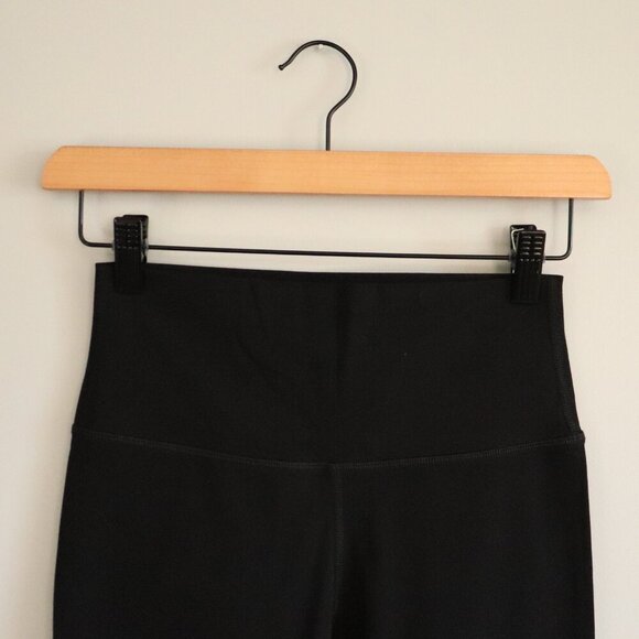 Bare Women's Black Small Skinny Stretch High Rise Activewear Casual Leggings - Picture 3 of 9